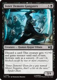 Inner Demons Gangsters, Commander: Marvel Super Heroes