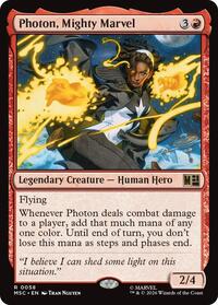 Photon, Mighty Marvel, Commander: Marvel Super Heroes