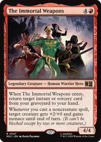 The Immortal Weapons, Commander: Marvel Super Heroes