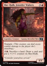 She-Hulk, Jennifer Walters, Commander: Marvel Super Heroes