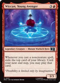 Wiccan, Young Avenger, Commander: Marvel Super Heroes