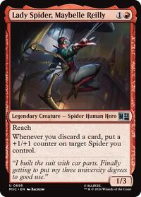 Lady Spider, Maybelle Reilly, Commander: Marvel Super Heroes