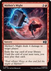 Mjolnir's Might, Commander: Marvel Super Heroes