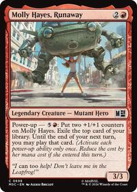 Molly Hayes, Runaway, Commander: Marvel Super Heroes