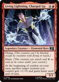 Living Lightning, Charged Up, Commander: Marvel Super Heroes