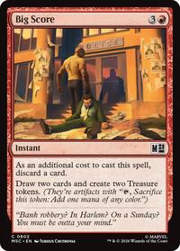 Big Score, Commander: Marvel Super Heroes