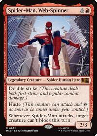 Spider-Man, Web-Spinner, Commander: Marvel Super Heroes