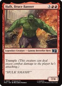 Hulk, Bruce Banner (0850), Commander: Marvel Super Heroes