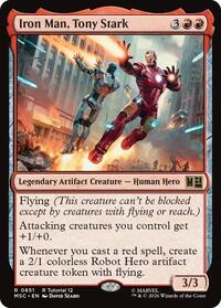 Iron Man, Tony Stark (0851), Commander: Marvel Super Heroes
