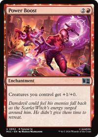 Power Boost (0852), Commander: Marvel Super Heroes