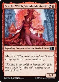 Scarlet Witch, Wanda Maximoff (0855), Commander: Marvel Super Heroes