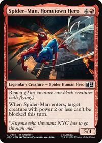 Spider-Man, Hometown Hero (0857), Commander: Marvel Super Heroes