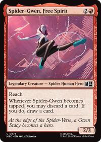 Spider-Gwen, Free Spirit, Commander: Marvel Super Heroes