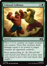 Colossal Collision, Commander: Marvel Super Heroes