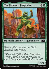 The Fabulous Frog-Man, Commander: Marvel Super Heroes