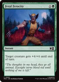 Feral Ferocity, Commander: Marvel Super Heroes