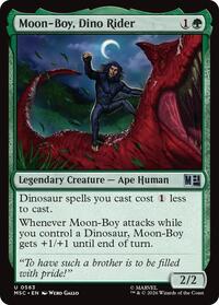 Moon-Boy, Dino Rider, Commander: Marvel Super Heroes