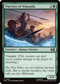 Warriors of Wakanda, Commander: Marvel Super Heroes