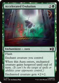 Accelerated Evolution, Commander: Marvel Super Heroes