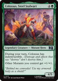 Colossus, Steel Stalwart, Commander: Marvel Super Heroes