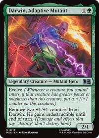 Darwin, Adaptive Mutant, Commander: Marvel Super Heroes