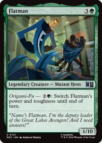 Flatman, Commander: Marvel Super Heroes