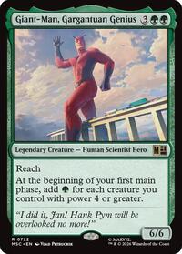 Giant-Man, Gargantuan Genius, Commander: Marvel Super Heroes