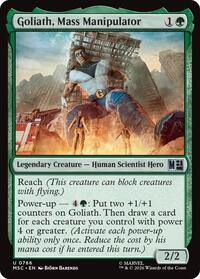 Goliath, Mass Manipulator, Commander: Marvel Super Heroes