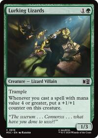 Lurking Lizards, Commander: Marvel Super Heroes
