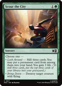 Scout the City, Commander: Marvel Super Heroes