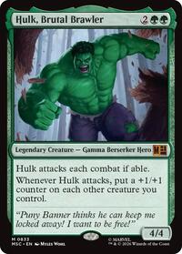 Hulk, Brutal Brawler, Commander: Marvel Super Heroes