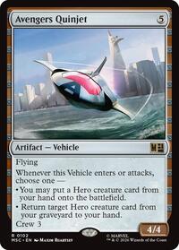 Avengers Quinjet, Commander: Marvel Super Heroes
