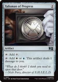Talisman of Progress, Commander: Marvel Super Heroes