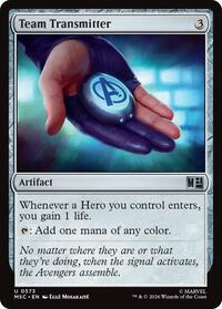 Team Transmitter, Commander: Marvel Super Heroes