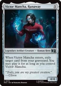 Victor Mancha, Runaway, Commander: Marvel Super Heroes