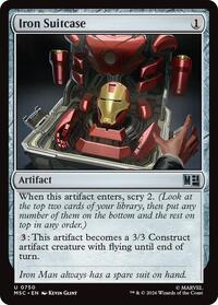 Iron Suitcase, Commander: Marvel Super Heroes