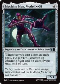 Machine Man, Model X-51, Commander: Marvel Super Heroes