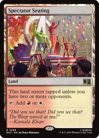 Spectator Seating, Commander: Marvel Super Heroes