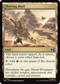 Thriving Bluff, Commander: Marvel Super Heroes