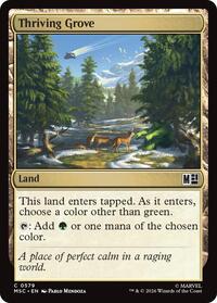 Thriving Grove, Commander: Marvel Super Heroes