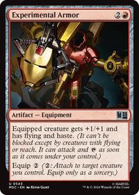 Experimental Armor, Commander: Marvel Super Heroes