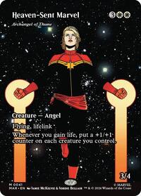 Heaven-Sent Marvel - Archangel of Thune (Borderless), Marvel Universe Eternal-Legal