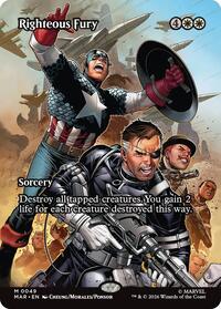 Righteous Fury (Borderless), Marvel Universe Eternal-Legal