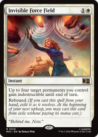 Invisible Force Field, Commander: Marvel Super Heroes