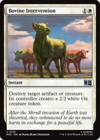 Bovine Intervention, Commander: Marvel Super Heroes