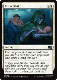 Cut a Deal, Commander: Marvel Super Heroes