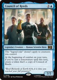 Council of Reeds, Commander: Marvel Super Heroes