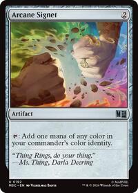 Arcane Signet (0192), Commander: Marvel Super Heroes