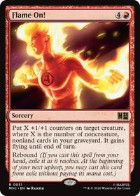 Flame On!, Commander: Marvel Super Heroes
