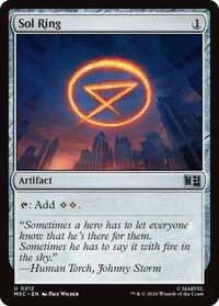 Sol Ring (0212), Commander: Marvel Super Heroes